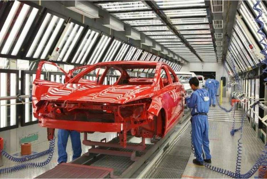 汽車烤漆車間應用